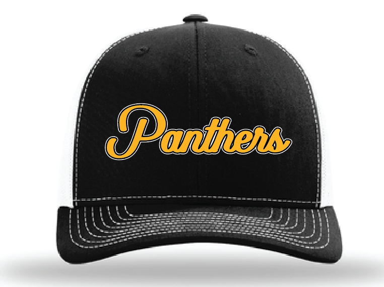 Panthers Richardson Trucker Hat - 3D Embroidered
