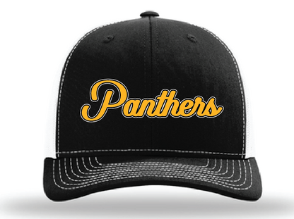Panthers Richardson Trucker Hat - 3D Embroidered