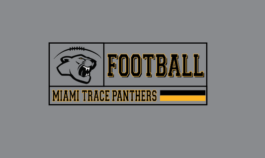 Miami Trace Youth Football  - Grey