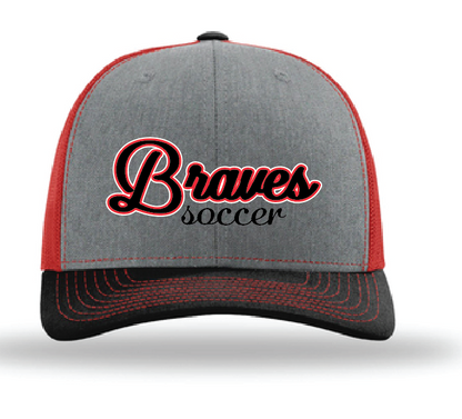 Bravess Richardson Trucker Hat - 3D Embroidered