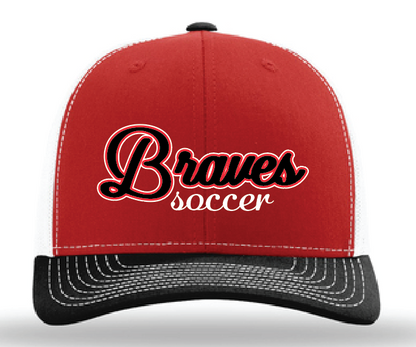 Bravess Richardson Trucker Hat - 3D Embroidered