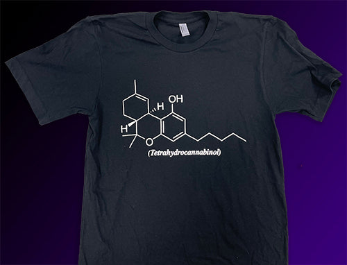 'THC' Molecular Structure Shirt